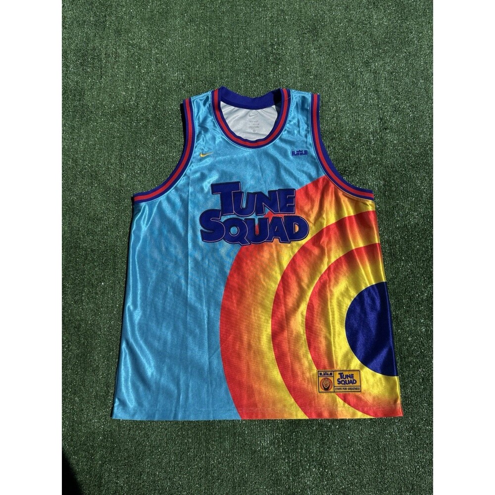 Nike Jersey Lebron James #6 Tune Squad Space Jam Mens XL Dri-Fit Sleeveless